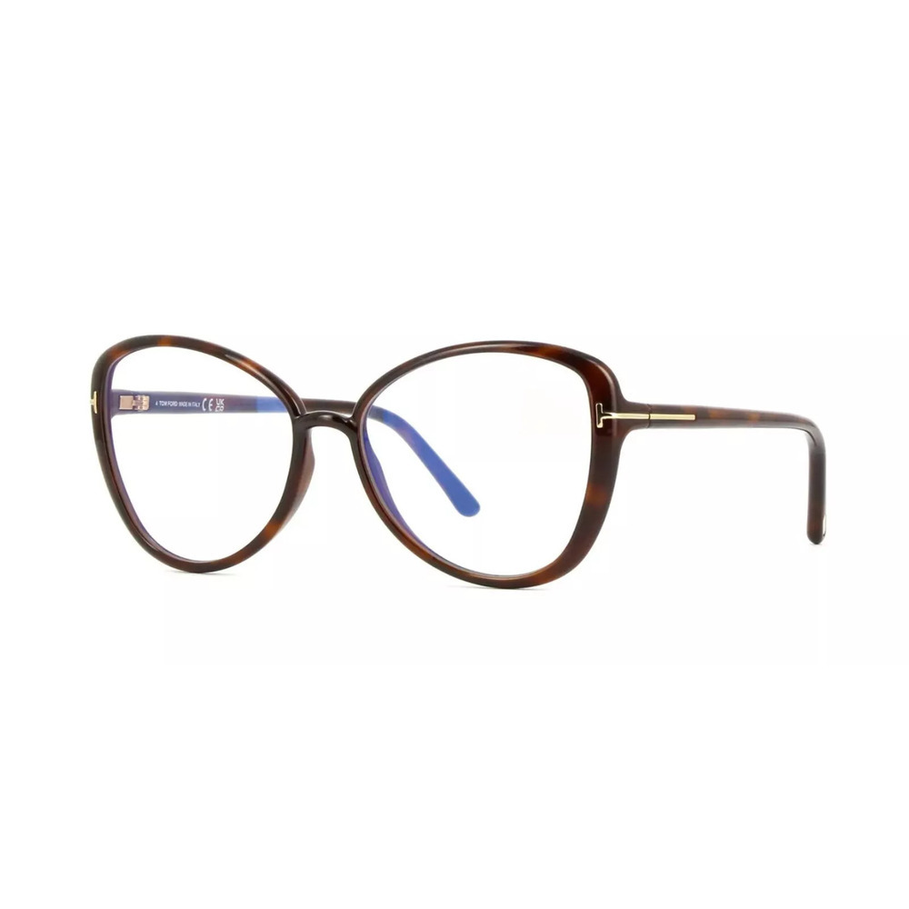 NWT Tom Ford FT5907B Havana 55mm Eyeglasses